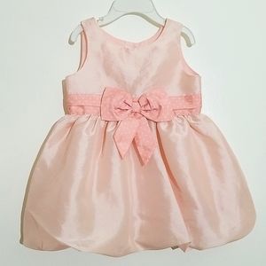 Peach Bow Dress